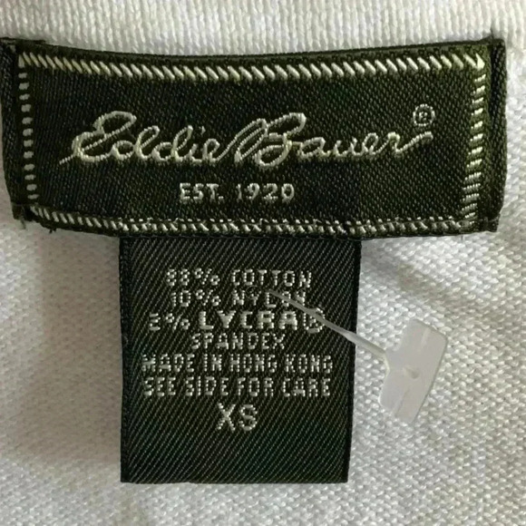 Eddie Bauer V-Neck White Cardigan in Size XS. - Picture 3 of 3